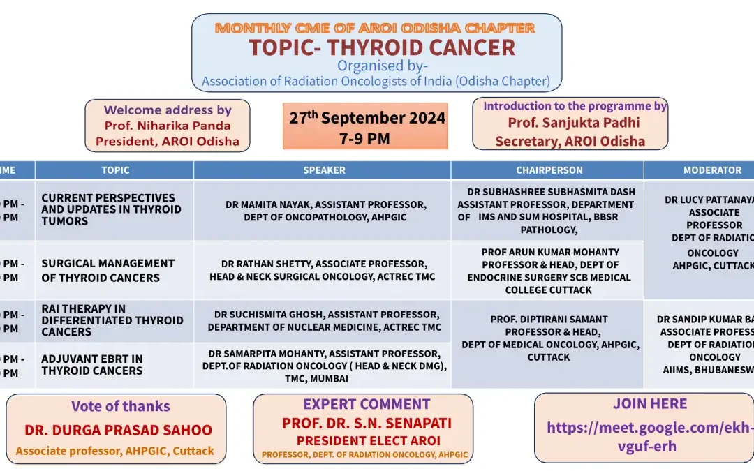Montly CME: Thyroid Cancer